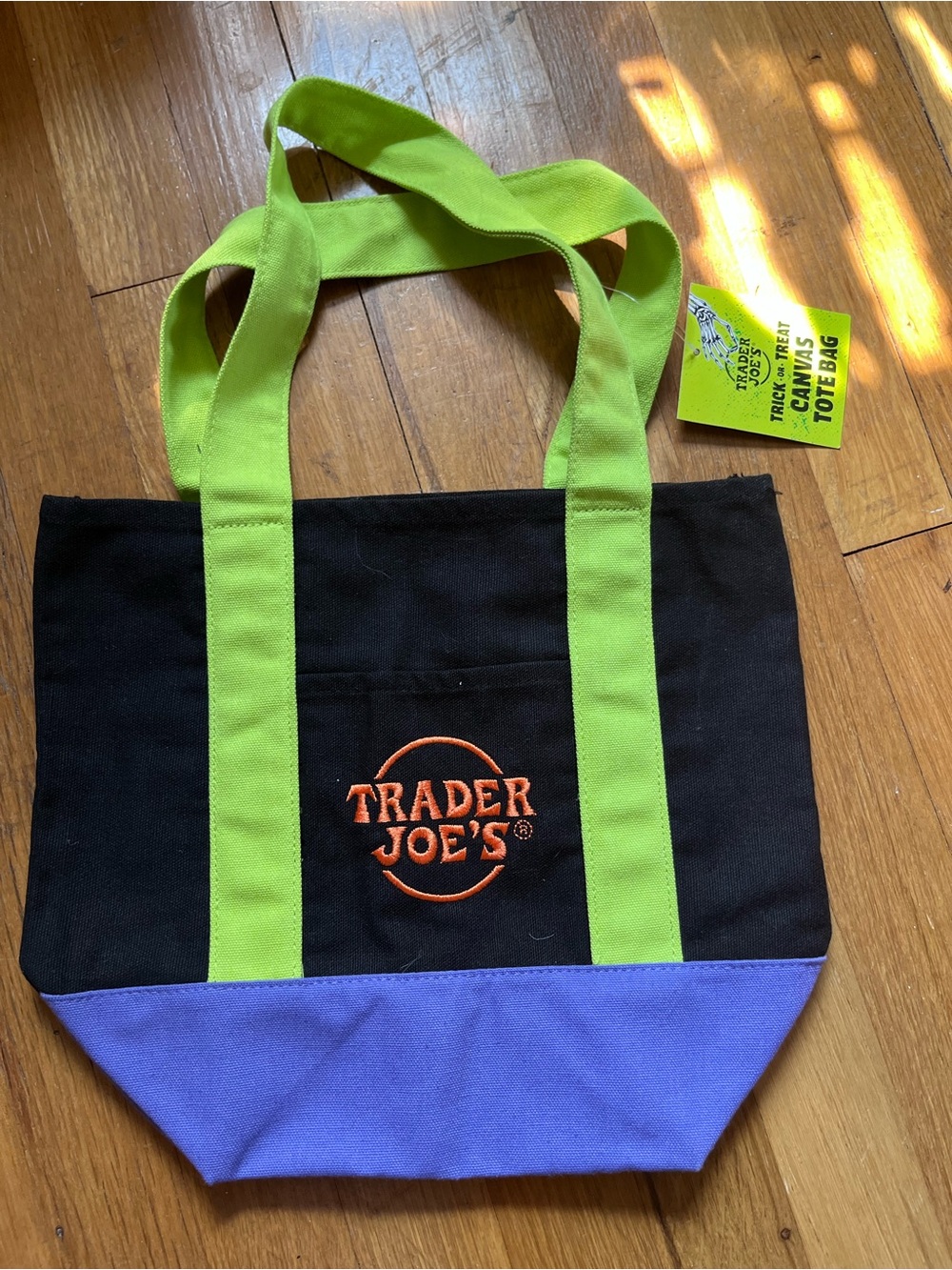 Trader Joe’s Mini Canvas Trick or Treat Tote - NWT